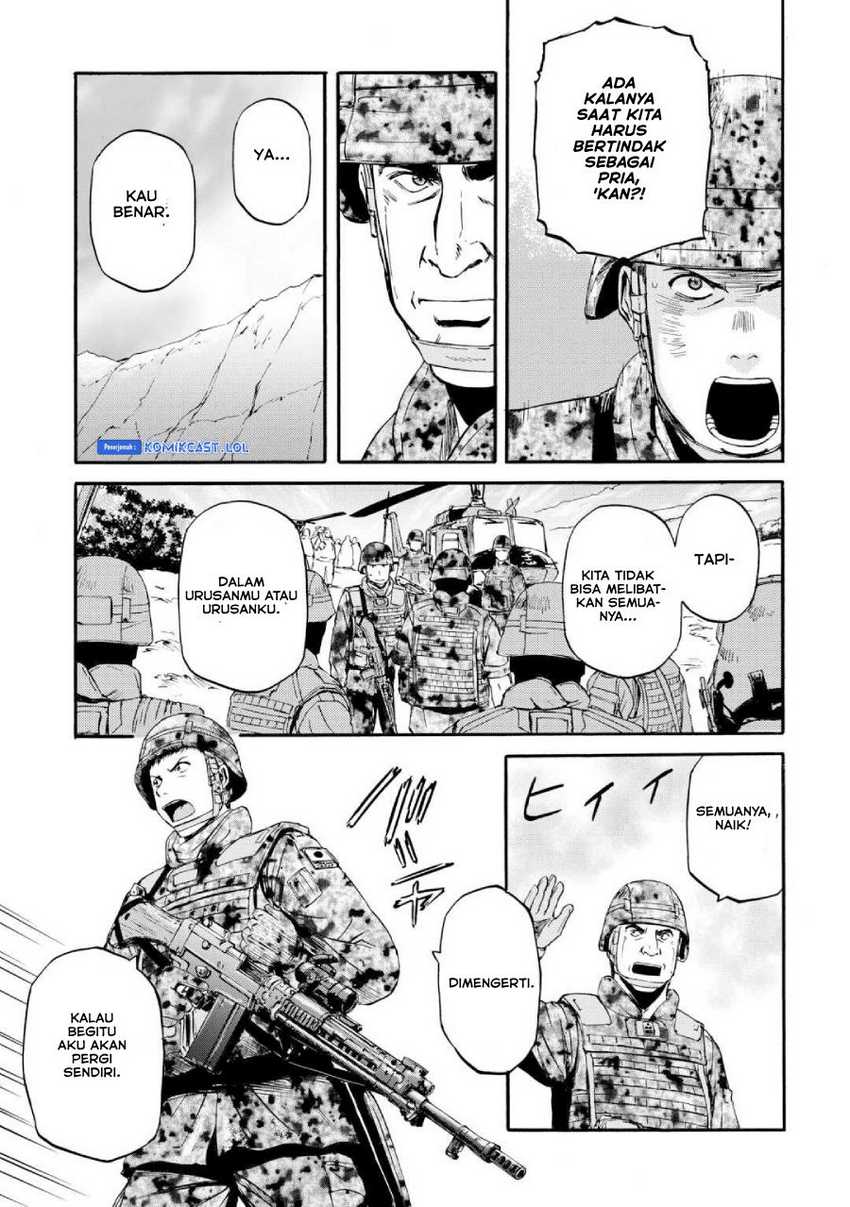 Gate – Jietai Kare no Chi nite Kaku Tatakeri Chapter 128 Gambar 32