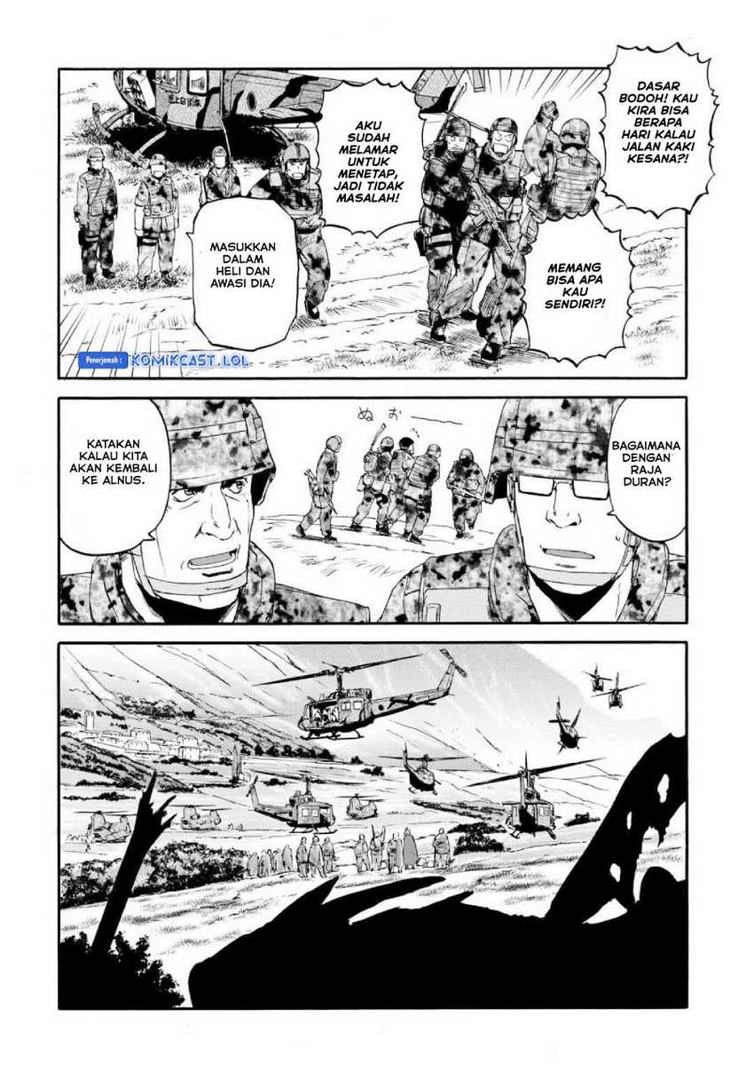 Gate – Jietai Kare no Chi nite Kaku Tatakeri Chapter 128 Gambar 33