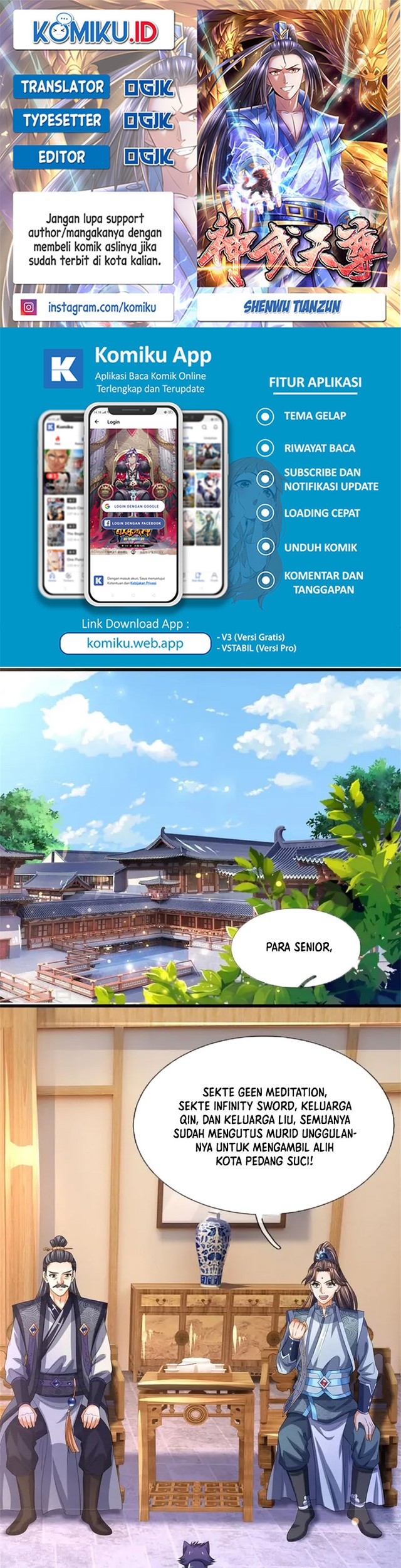 Baca Komik Shenwu Tianzun Chapter 500 Gambar 1