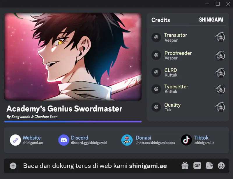 Baca Komik Academy’s Genius Swordmaster Chapter 25 Gambar 1
