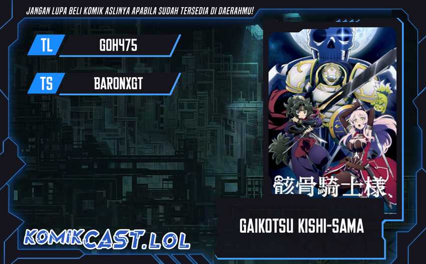 Baca Komik Gaikotsu Kishi-sama, Tadaima Isekai e Odekake-chuu Chapter 60 Gambar 1