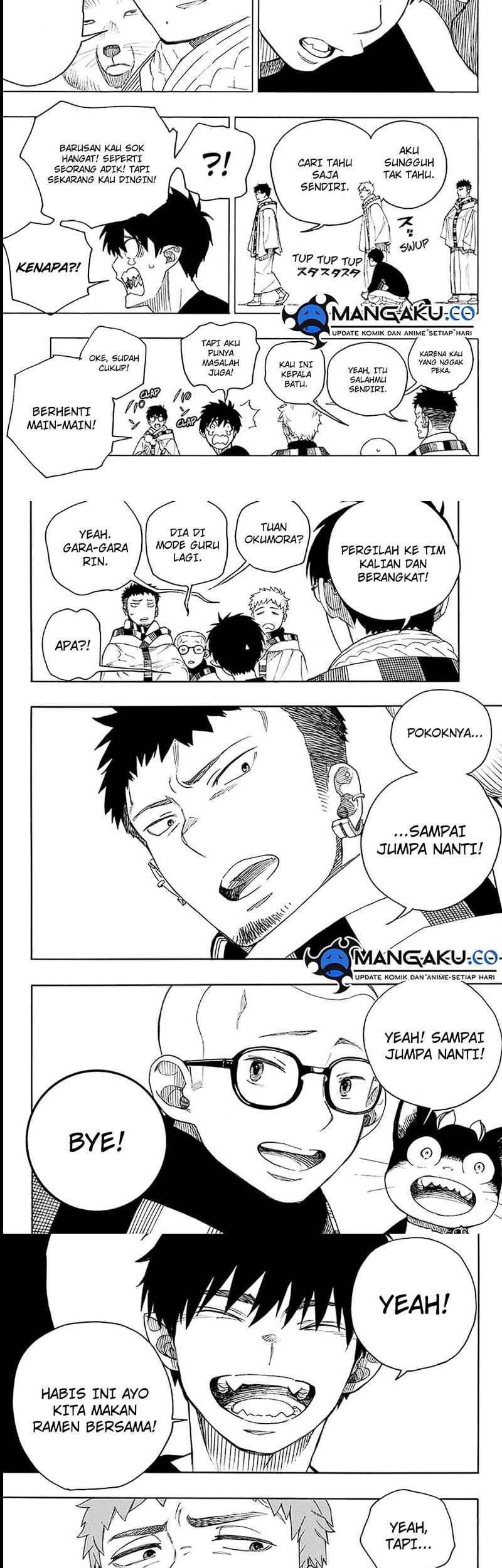 Ao no Exorcist Chapter 145 Gambar 17