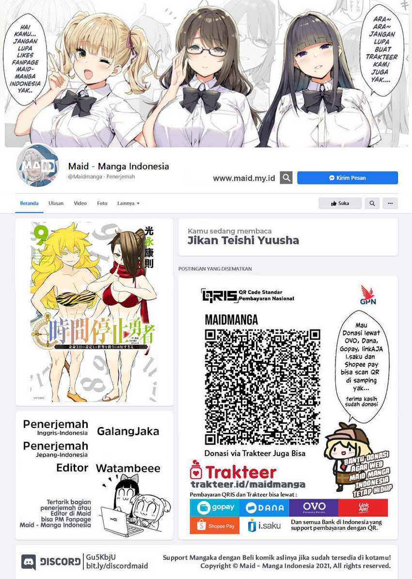 Baca Manga Jikan Teishi Yuusha Chapter 27 Gambar 2