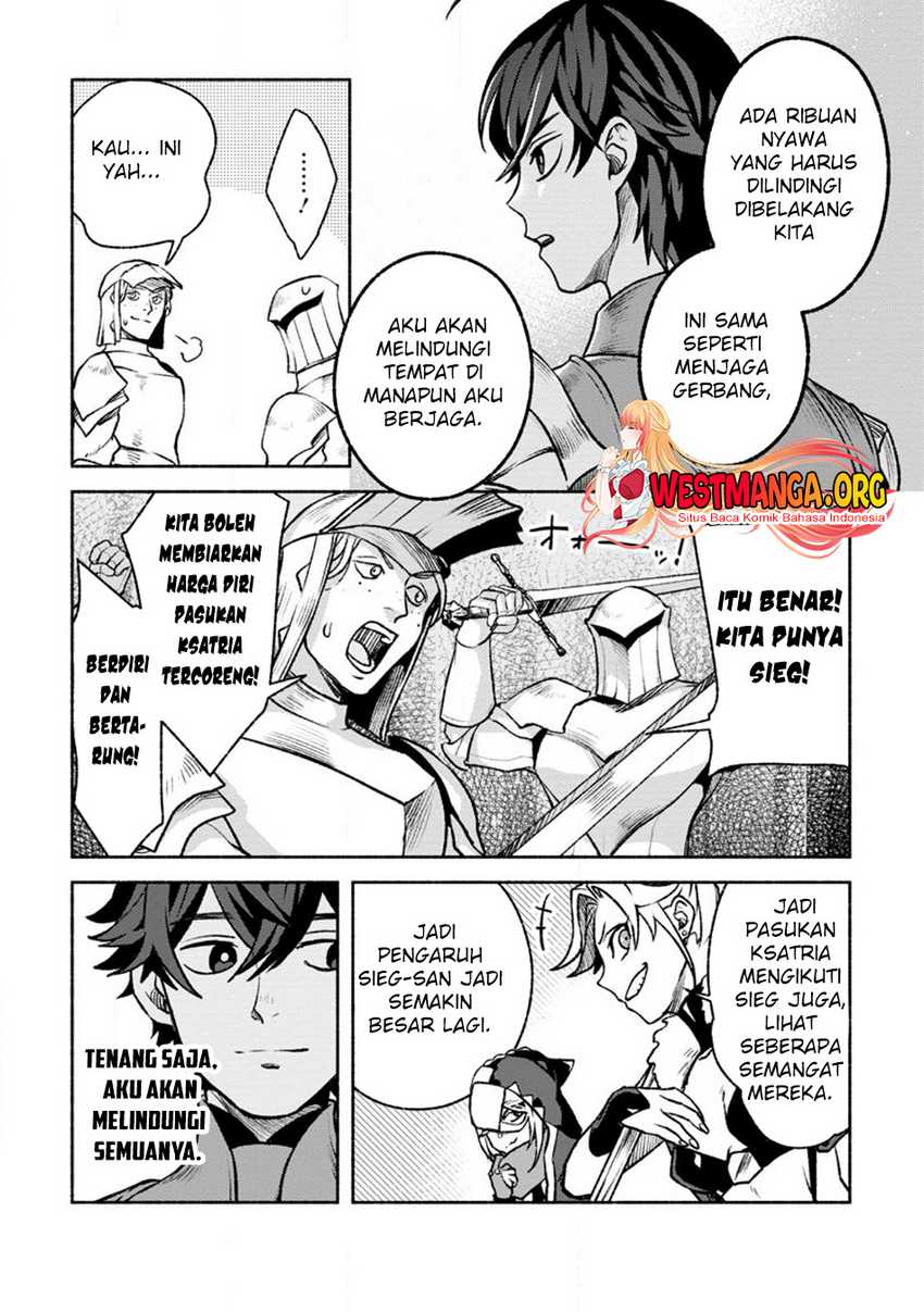Sono Monban, Saikyou Nitsuki: Tsuihou Sareta Bougyo Ryoku 9999 no Senshi, Outo no Monban Toshite Musou Suru Chapter 26.1 Gambar 7