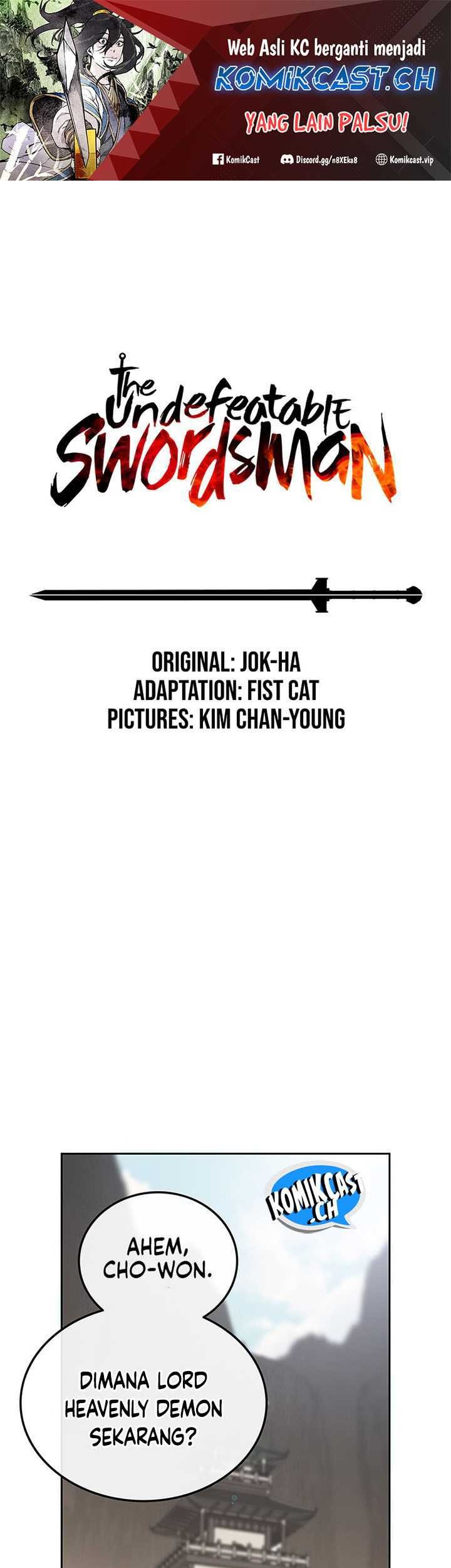Baca Manhwa The Undefeatable Swordsman Chapter 180 Gambar 2