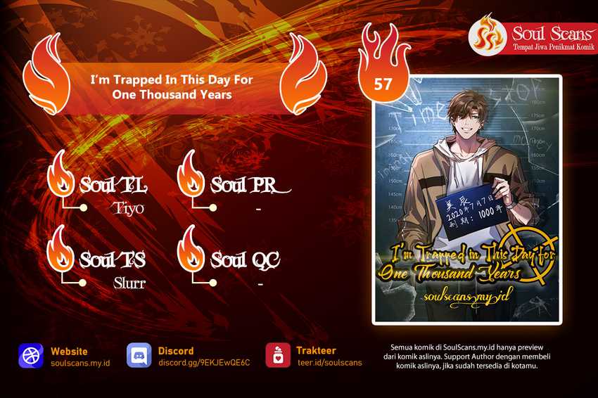 Baca Komik I’m Trapped in This Day for One Thousand Years Chapter 57 Gambar 1