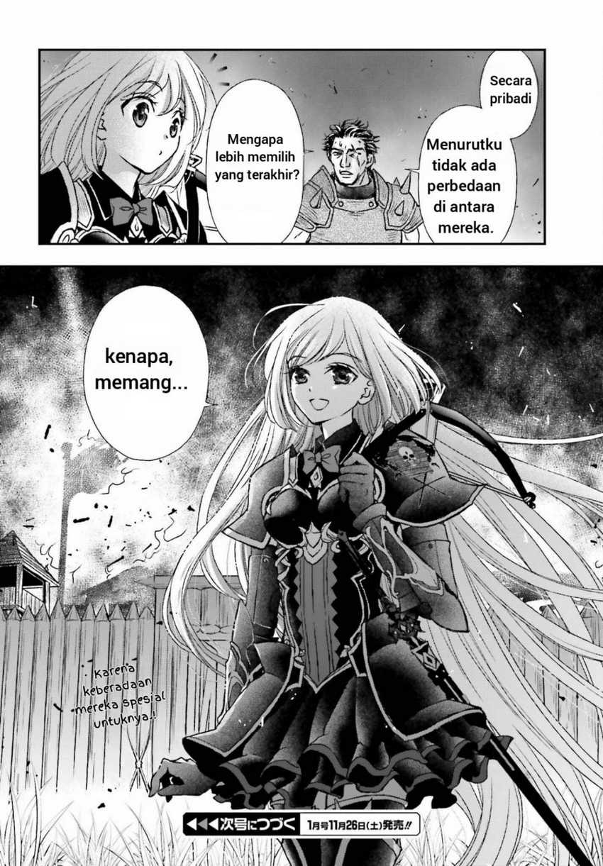 Shinigami ni Sodaterareta Shoujo wa Shikkoku no Tsurugi wo Mune ni Idaku Chapter 33.5 Gambar 11