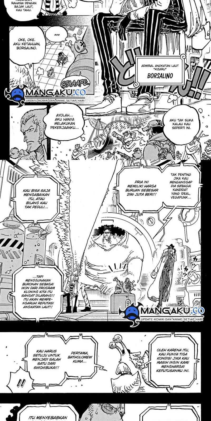 Baca Manga One Piece Chapter 1100 Gambar 2