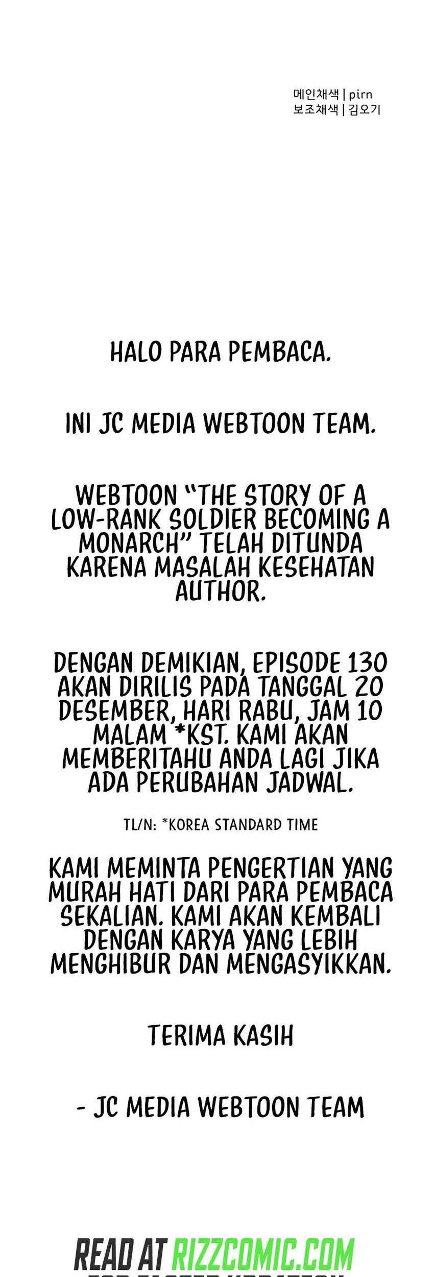 The Story of a Low-Rank Soldier Becoming a Monarch Chapter 129 Gambar 61