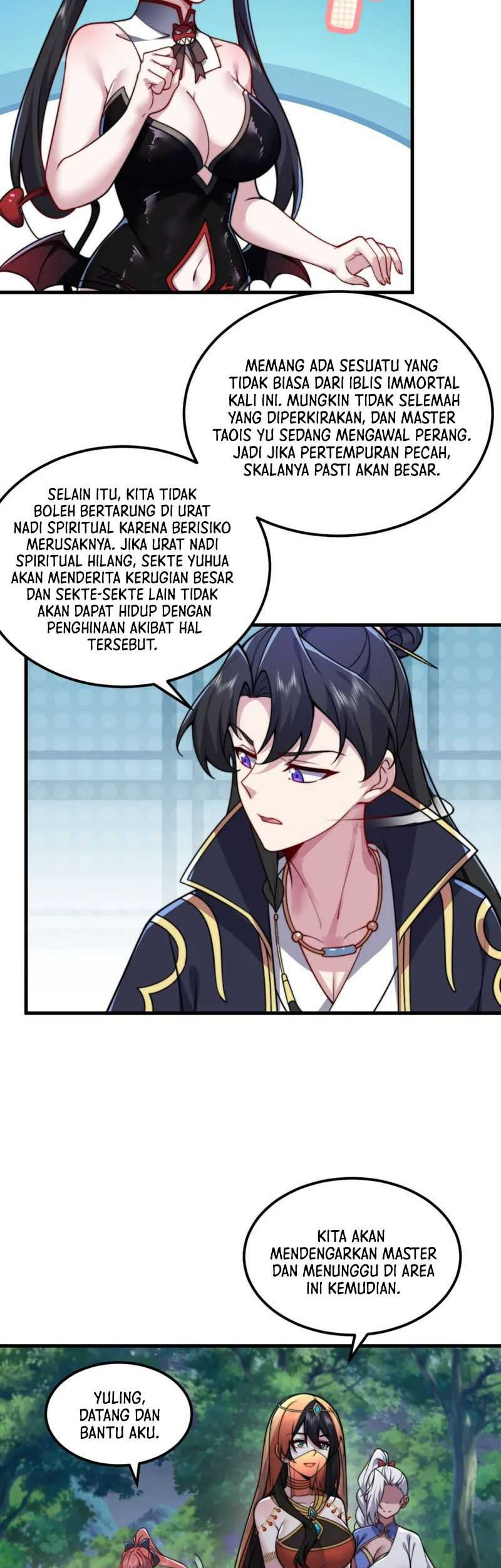 I, The Invincible Villain Master With My Apprentices Chapter 84 Gambar 3