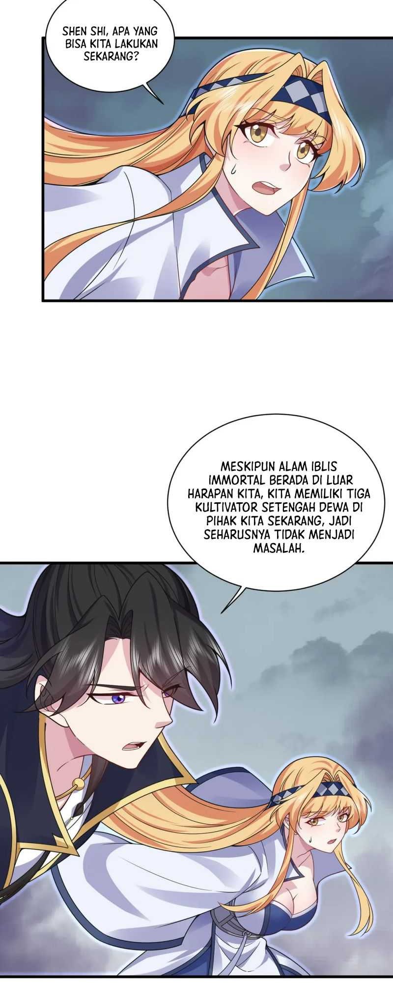 I, The Invincible Villain Master With My Apprentices Chapter 87 Gambar 4