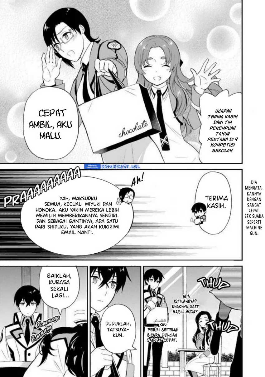 Mahouka Koukou no Rettousei – Raihousha-hen Chapter 19 Gambar 22