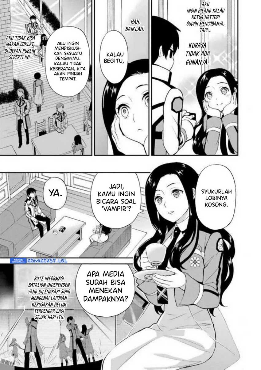 Mahouka Koukou no Rettousei – Raihousha-hen Chapter 19 Gambar 24