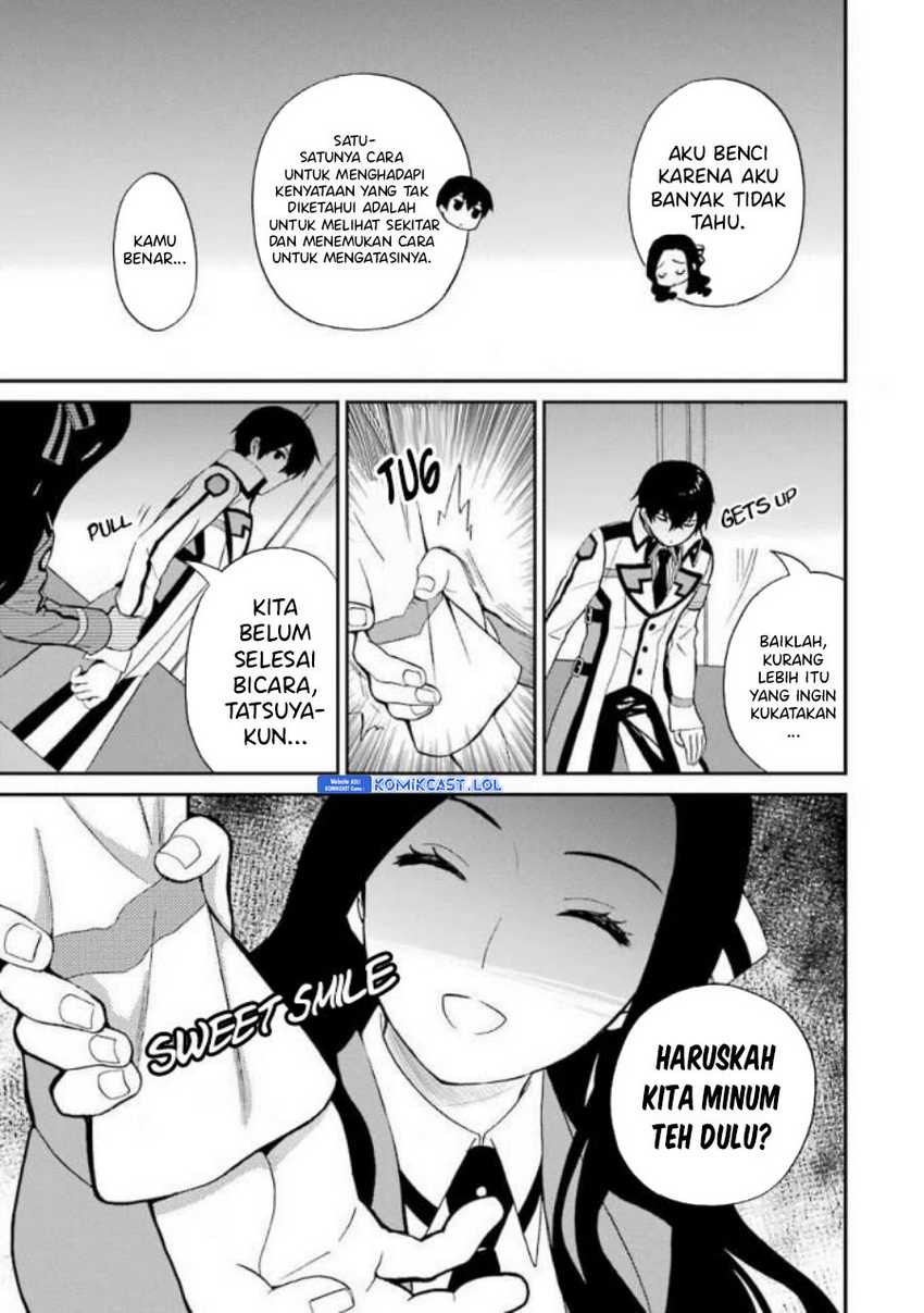 Mahouka Koukou no Rettousei – Raihousha-hen Chapter 19 Gambar 26