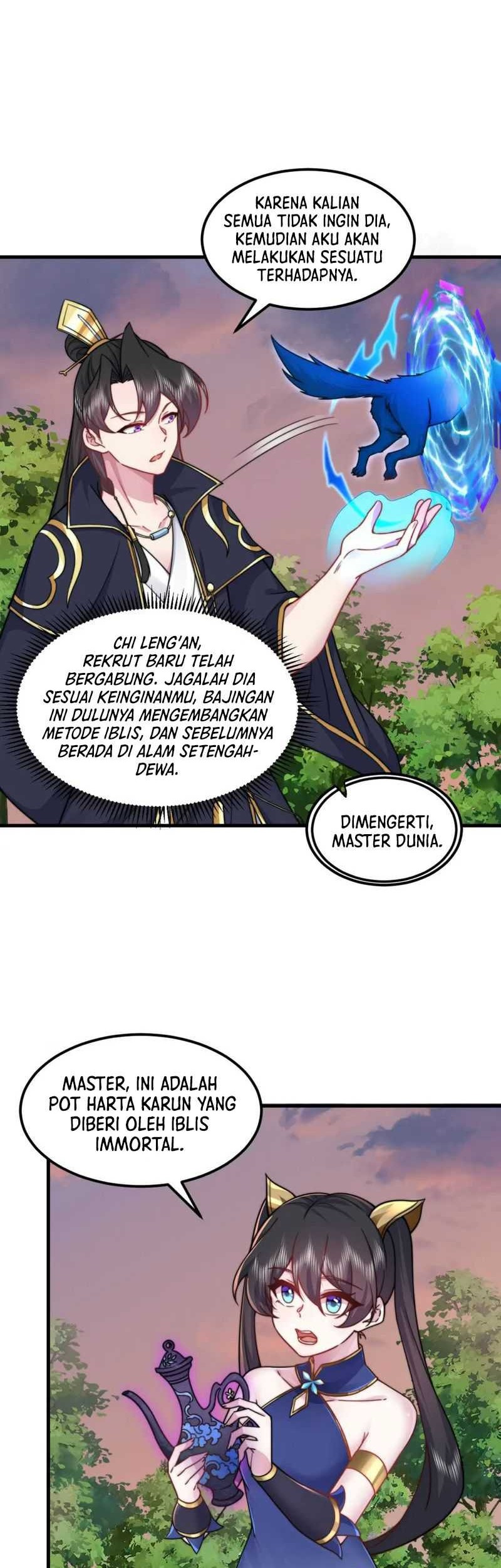 I, The Invincible Villain Master With My Apprentices Chapter 91 Gambar 12