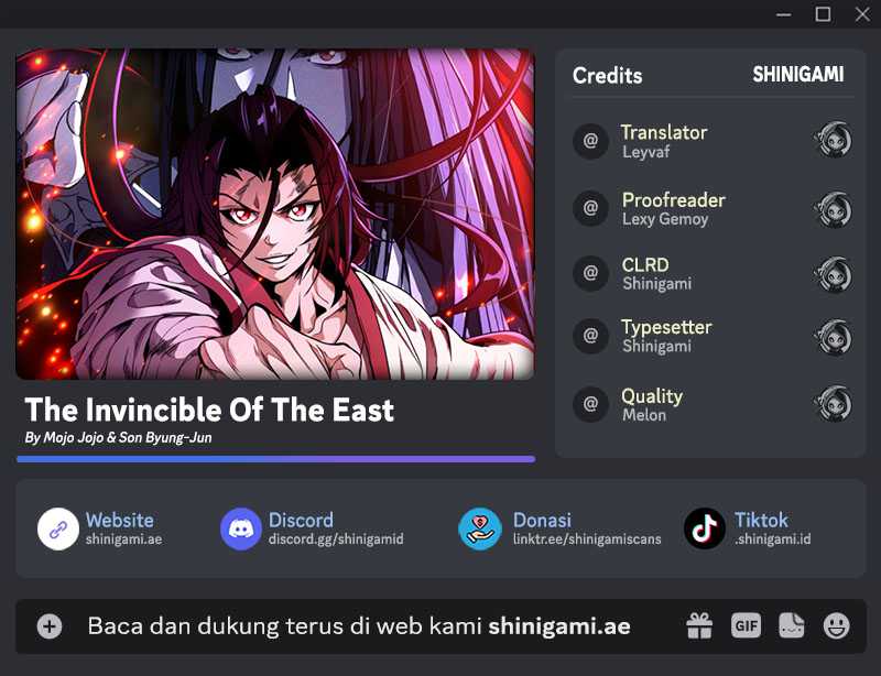 Baca Komik The Invincible of the East Chapter 18 Gambar 1