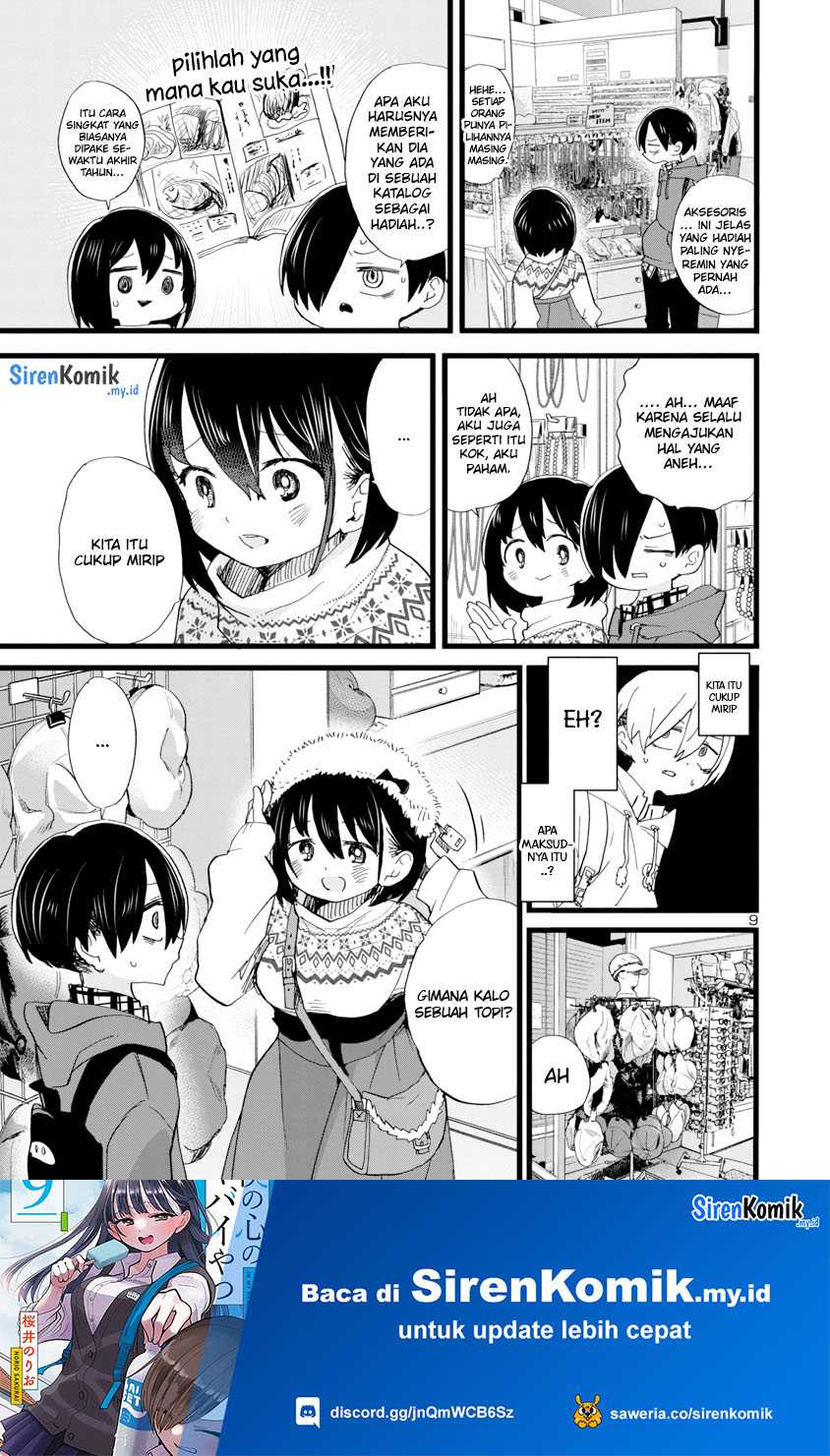 Boku no Kokoro no Yabai yatsu Chapter 87 Gambar 11