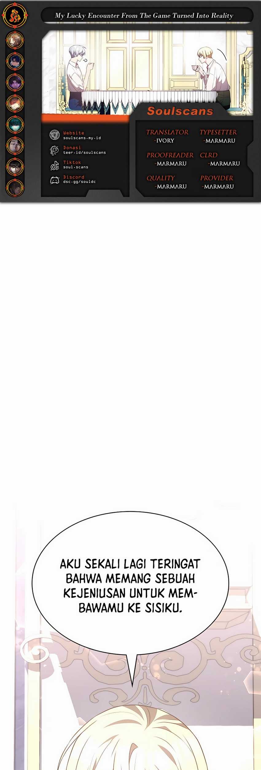 Komik My Lucky Encounter From the Game Turned Into Reality Chapter 33 gambar nomor 1