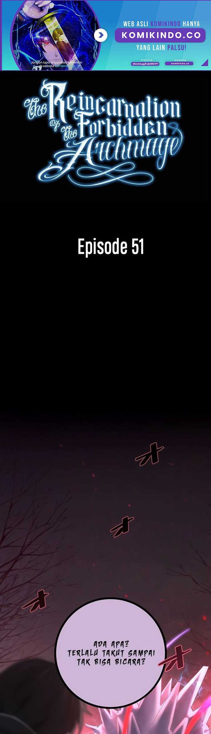 Manhwa The Reincarnation of the Forbidden Archmage Chapter 51 gambar nomor 2