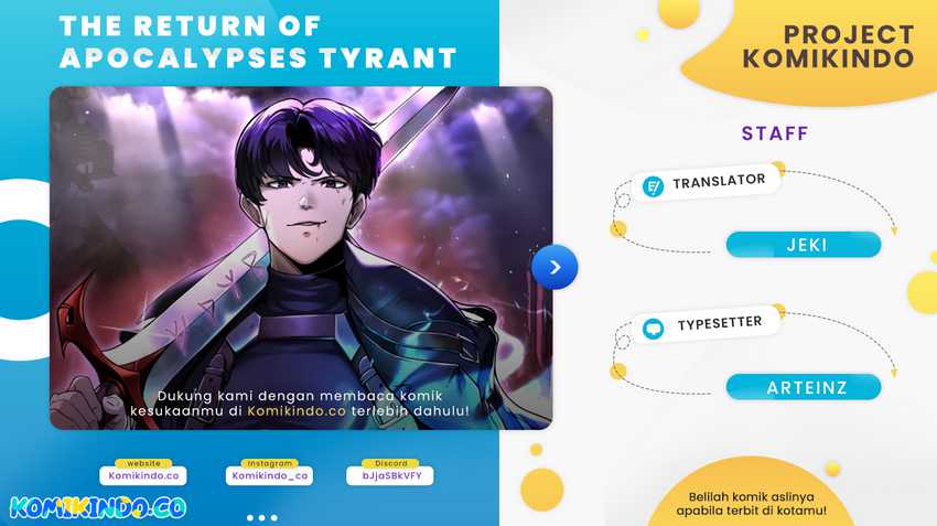 Komik The Return Of Apocalypses Tyrant Chapter 27 gambar nomor 1