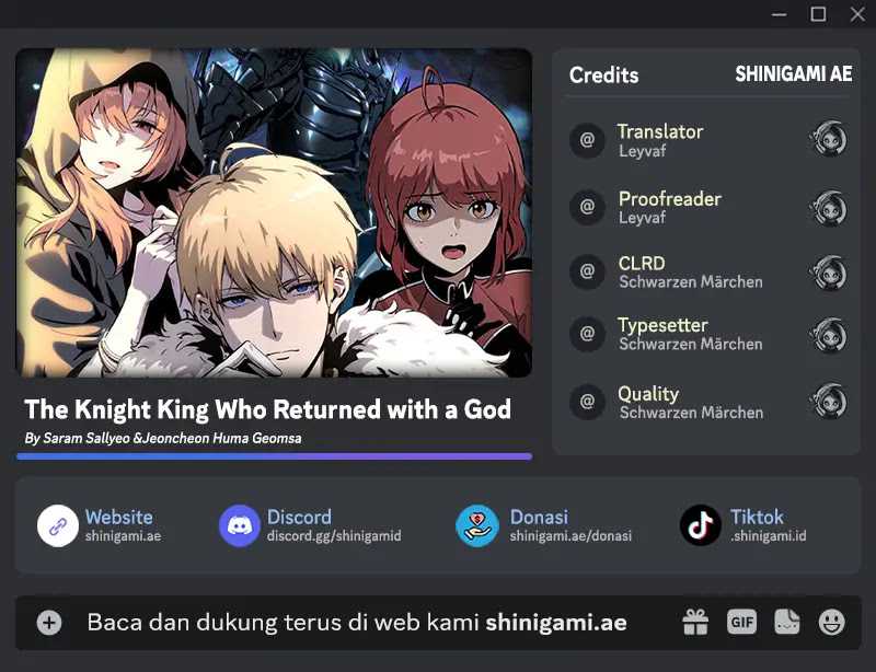 Baca Komik The Knight King Who Returned with a God Chapter 41 Gambar 1