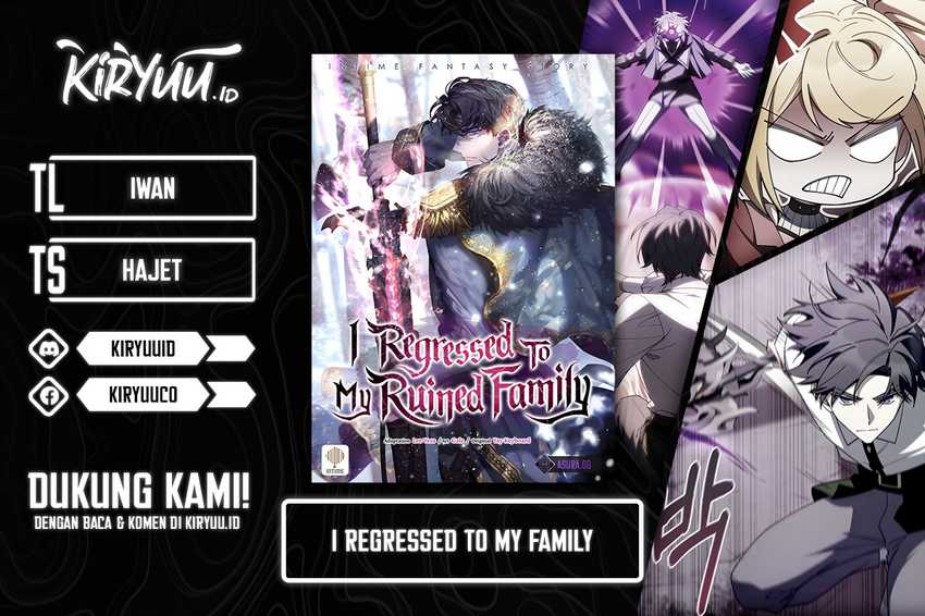 Baca Komik I Regressed to My Ruined Family Chapter 65 Gambar 1