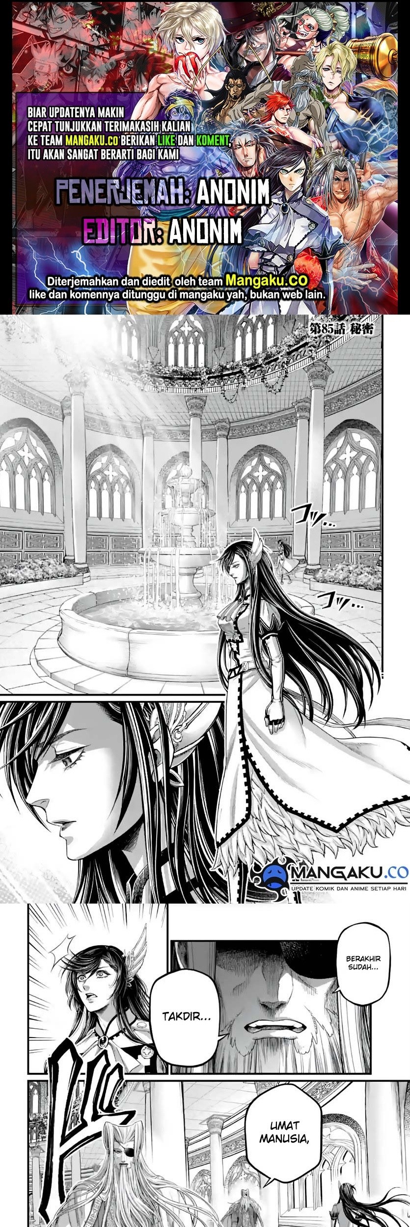 Baca Komik Shuumatsu no Valkyrie Chapter 85.1 Gambar 1