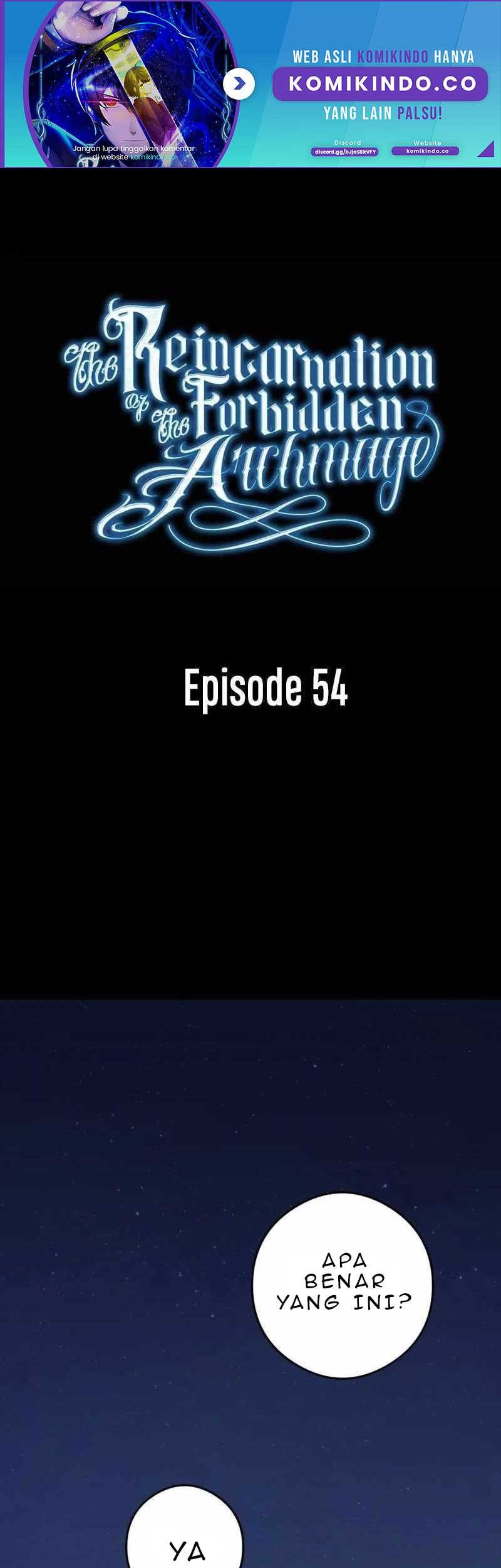 Manhwa The Reincarnation of the Forbidden Archmage Chapter 54 gambar nomor 2