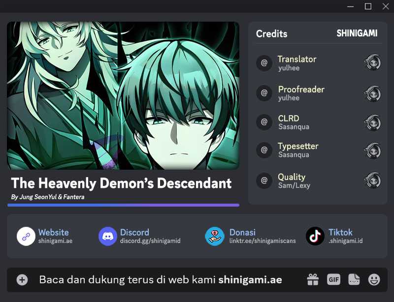 Baca Komik The Heavenly Demon’s Descendant Chapter 18 Gambar 1