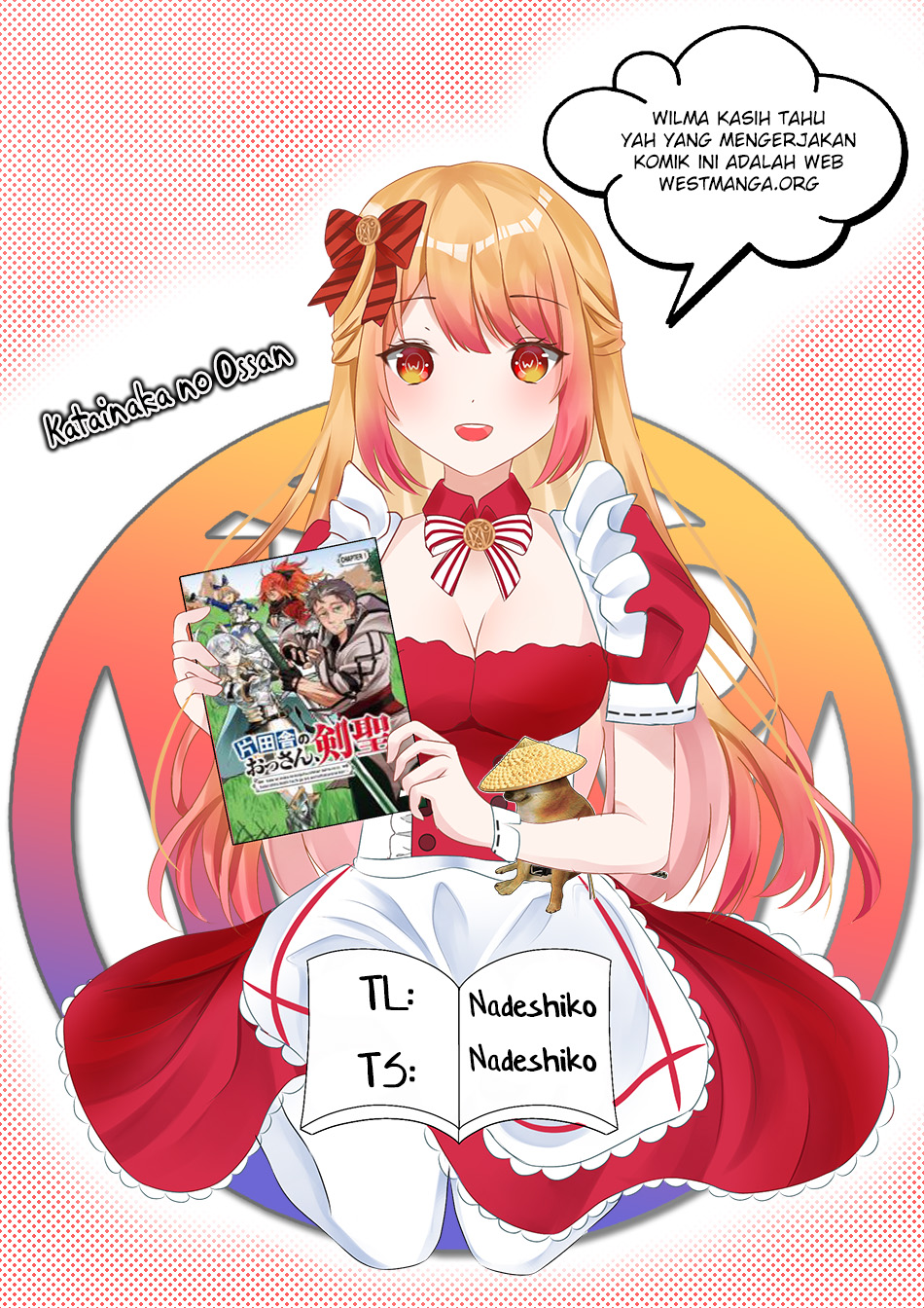 Manga Katainaka no Ossan, Kensei ni Naru ~tada no inaka no kenjutsu shihan datta no ni, taisei shita deshi-tachi ga ore wo hottekurenai ken~ Chapter 21.5 gambar nomor 2