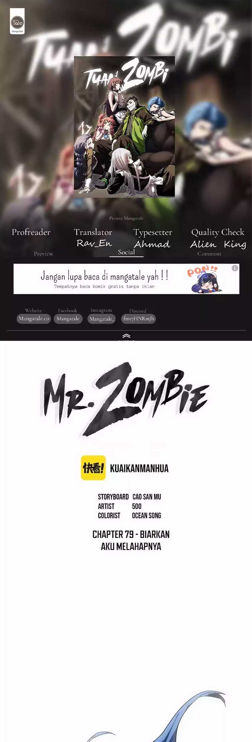 Baca Komik Mr. Zombie Chapter 79 Gambar 1