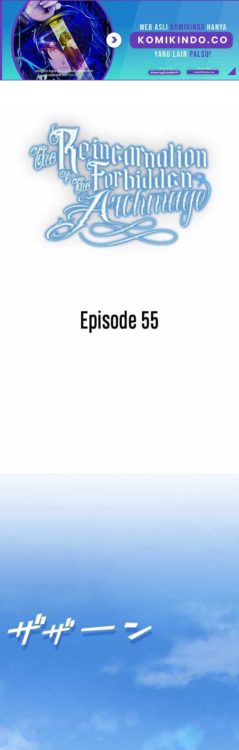 Manhwa The Reincarnation of the Forbidden Archmage Chapter 55 gambar nomor 2