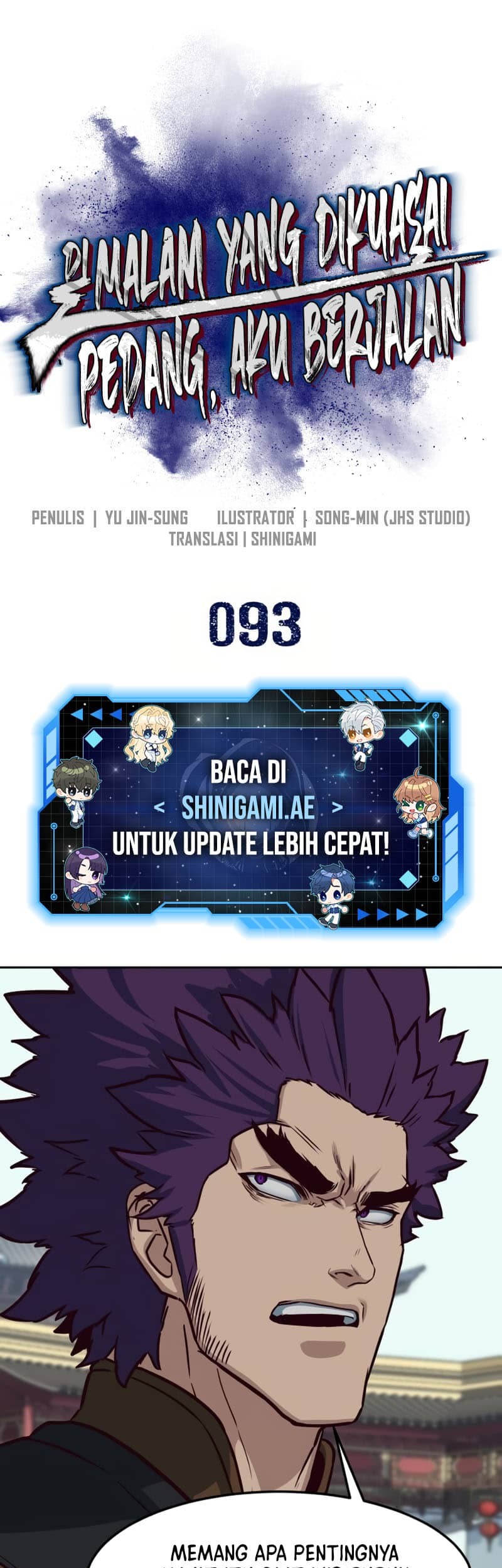 Baca Manhwa Sword Fanatic Wanders Through The Night Chapter 93 Gambar 2