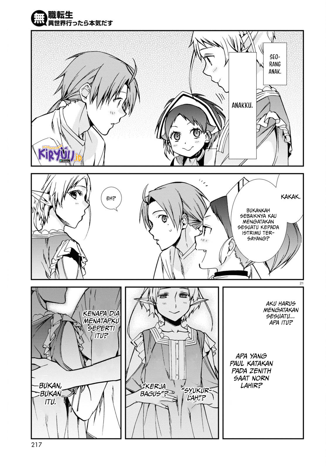 Mushoku Tensei: Isekai Ittara Honki Dasu Chapter 96 Gambar 22