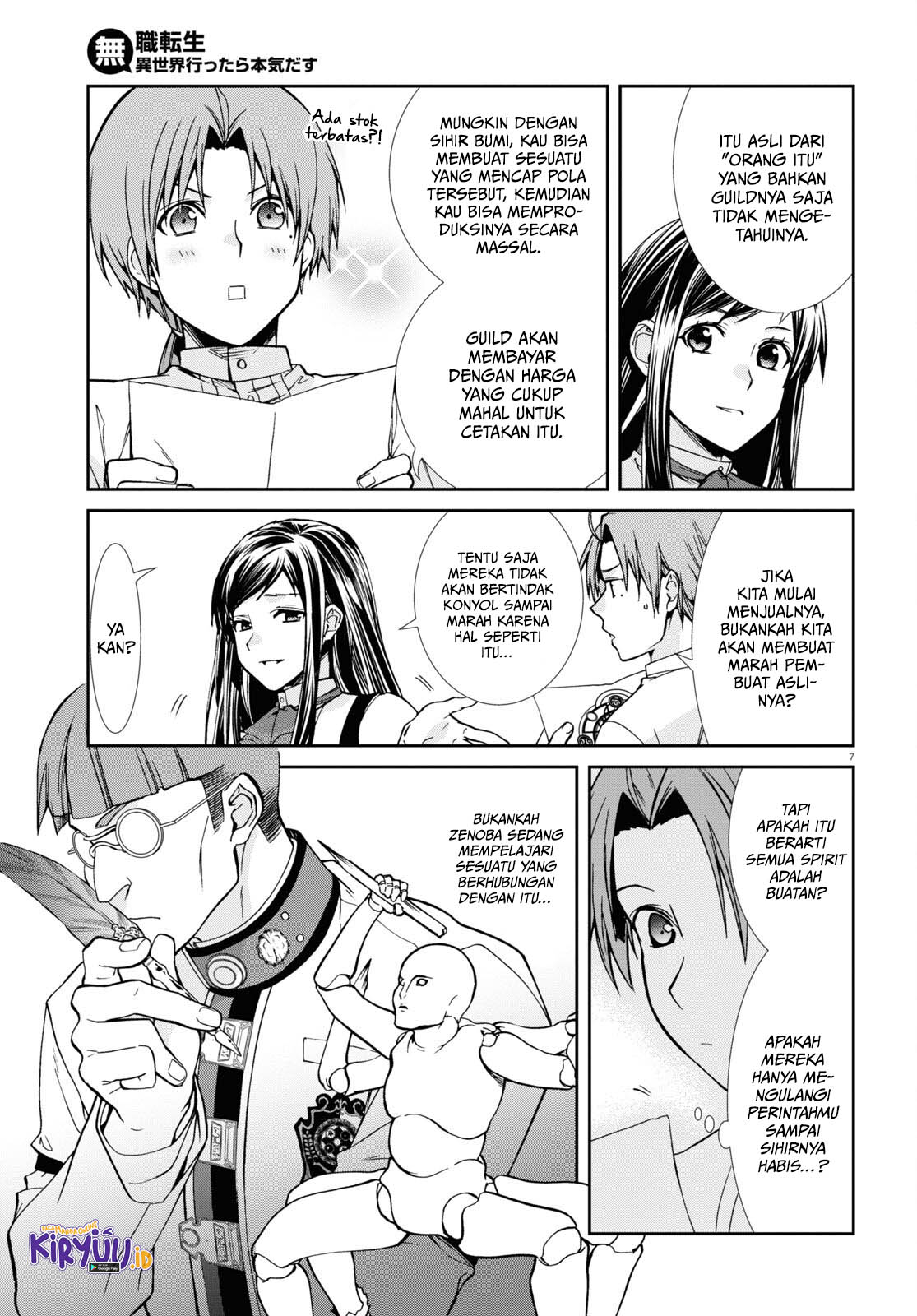 Mushoku Tensei: Isekai Ittara Honki Dasu Chapter 96 Gambar 8