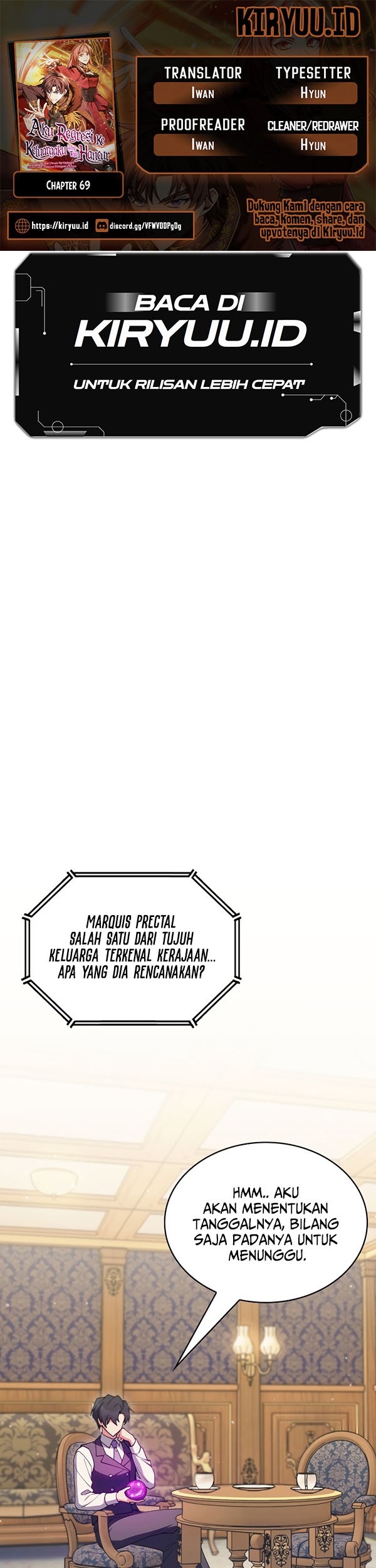 Komik I Regressed to My Ruined Family Chapter 69 gambar nomor 1