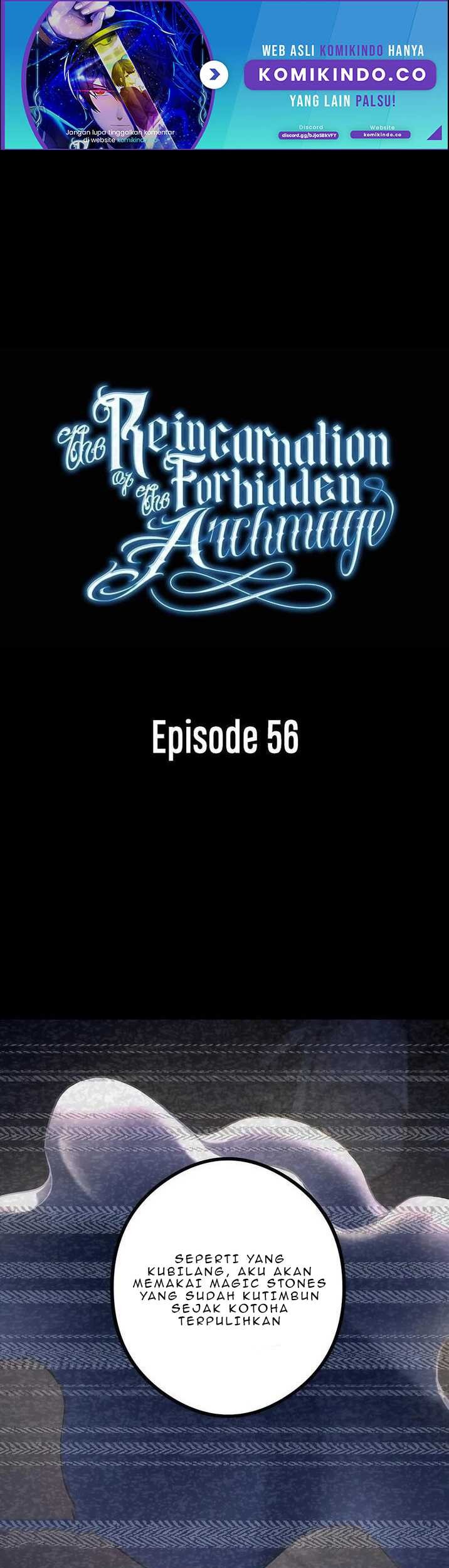 Manhwa The Reincarnation of the Forbidden Archmage Chapter 56 gambar nomor 2