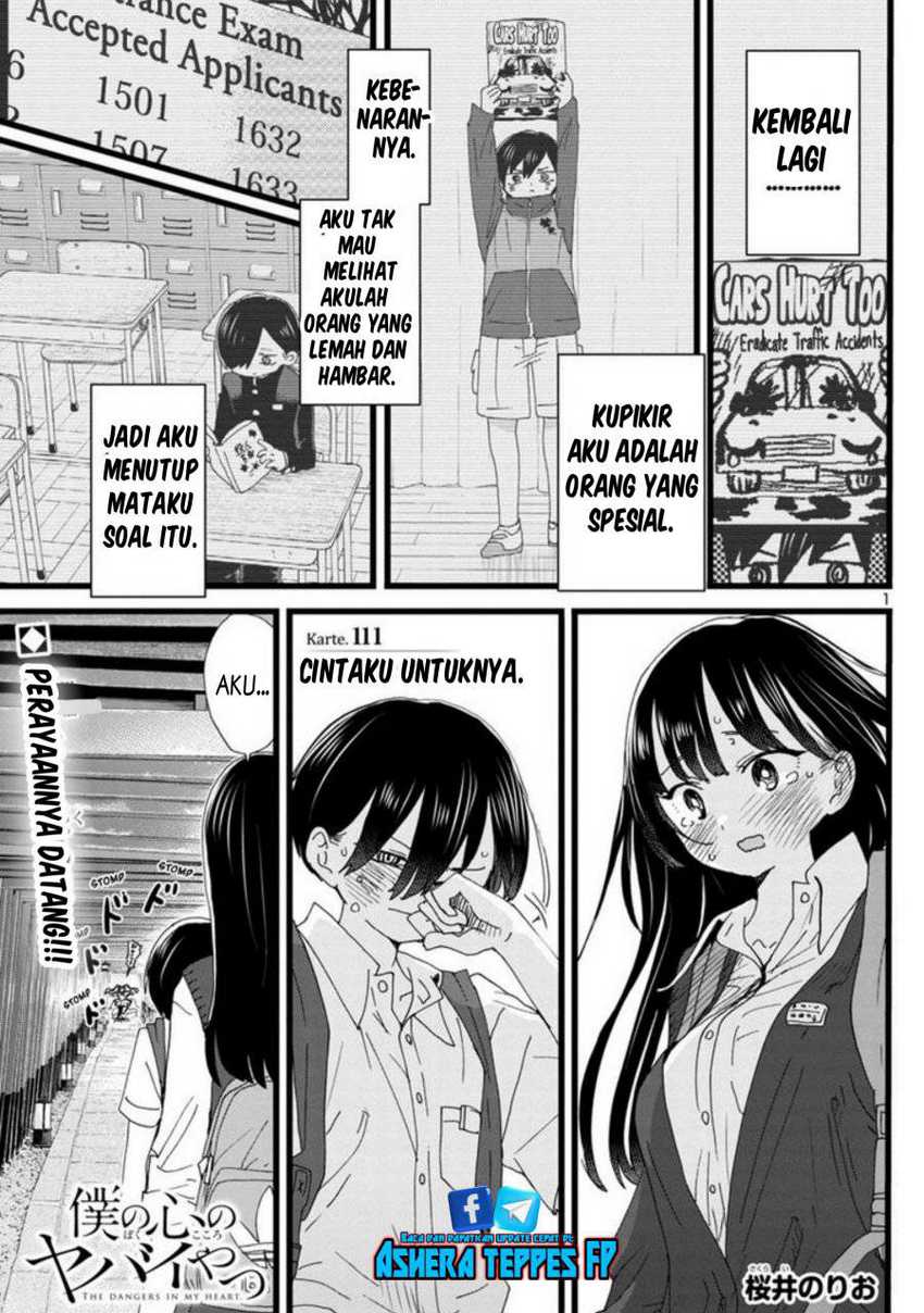 Boku no Kokoro no Yabai yatsu Chapter 111 Gambar 3