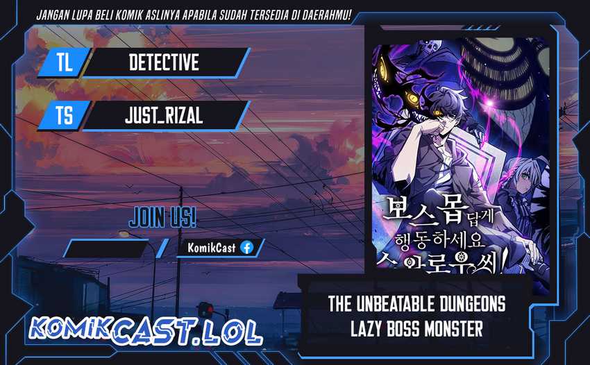 Baca Komik The Unbeatable Dungeon’s Lazy Boss Chapter 04 Gambar 1