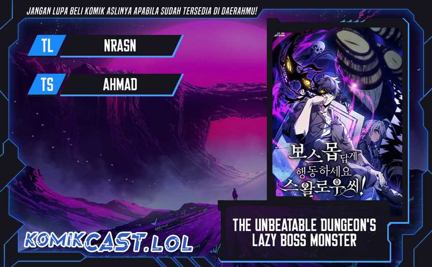 Baca Komik The Unbeatable Dungeon’s Lazy Boss Chapter 01 Gambar 1