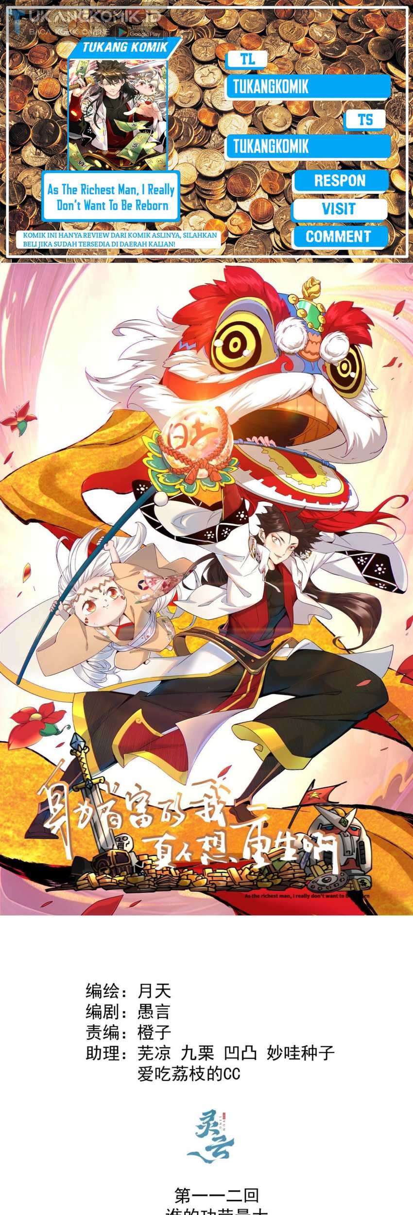 Komik As The Richest Man, I Really Don’t Want To Be Reborn Chapter 112 gambar nomor 1