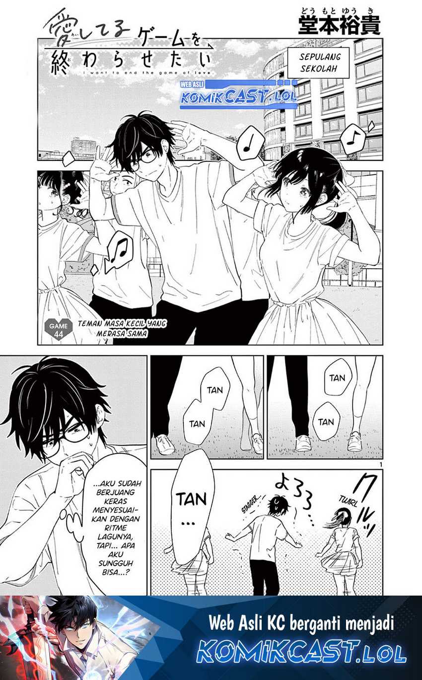 Baca Manga Aishiteru Game wo Owarasetai Chapter 44 Gambar 2