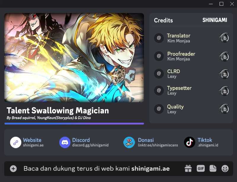 Komik Talent-Swallowing Magician Chapter 56 gambar nomor 1