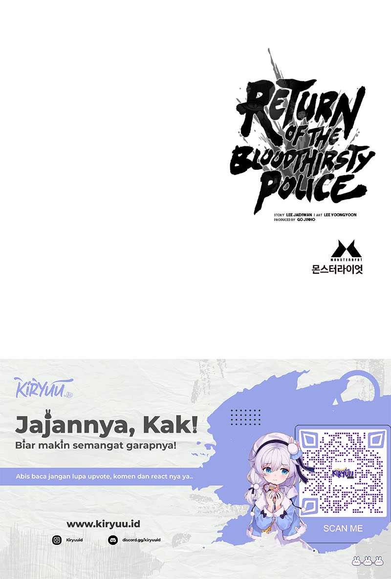 Return of the Bloodthirsty Police Chapter 44 Gambar 60