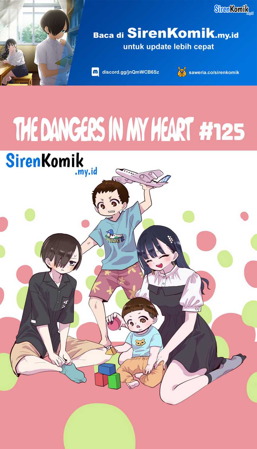 Baca Manga Boku no Kokoro no Yabai yatsu Chapter 125 Gambar 2