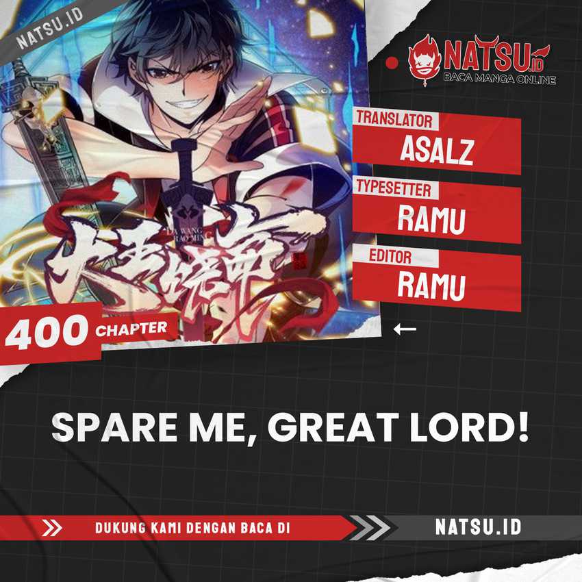 Baca Komik Spare Me, Great Lord! Chapter 400 Gambar 1