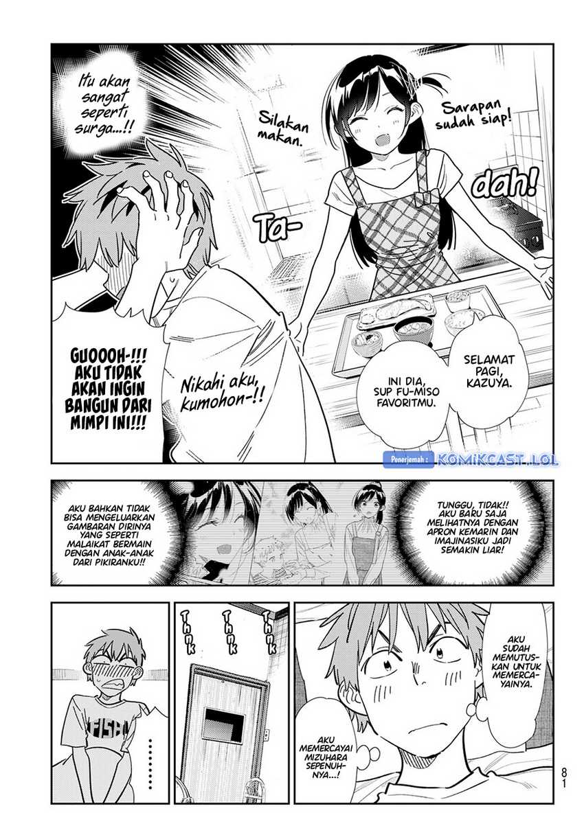 Kanojo Okarishimasu Chapter 297 Gambar 6