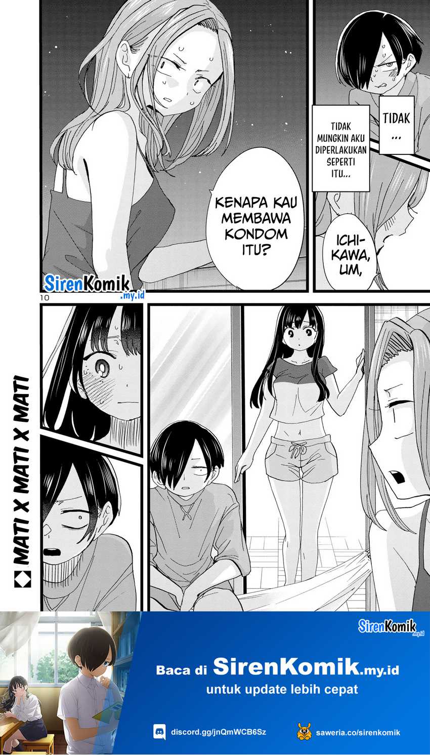 Boku no Kokoro no Yabai yatsu Chapter 131 Gambar 12