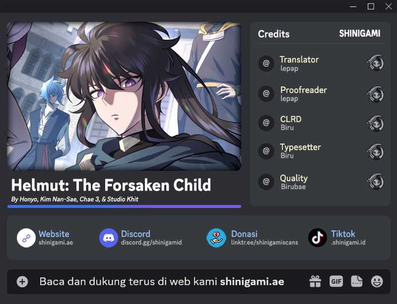 Baca Komik Helmut: The Forsaken Child Chapter 52 Gambar 1