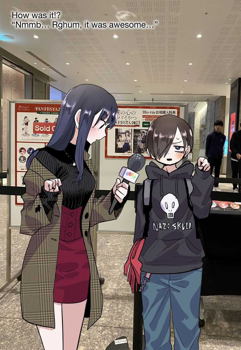 Boku no Kokoro no Yabai yatsu Chapter 134 Gambar 18